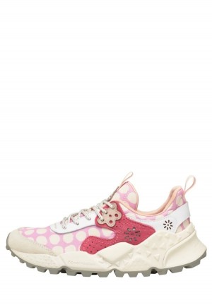 Pink Fuchsia Women's Flower Mountain Kotetsu Sneakers | FJM7096MX