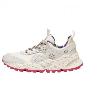 White Women's Flower Mountain Kotetsu Sneakers | FWL7449JN