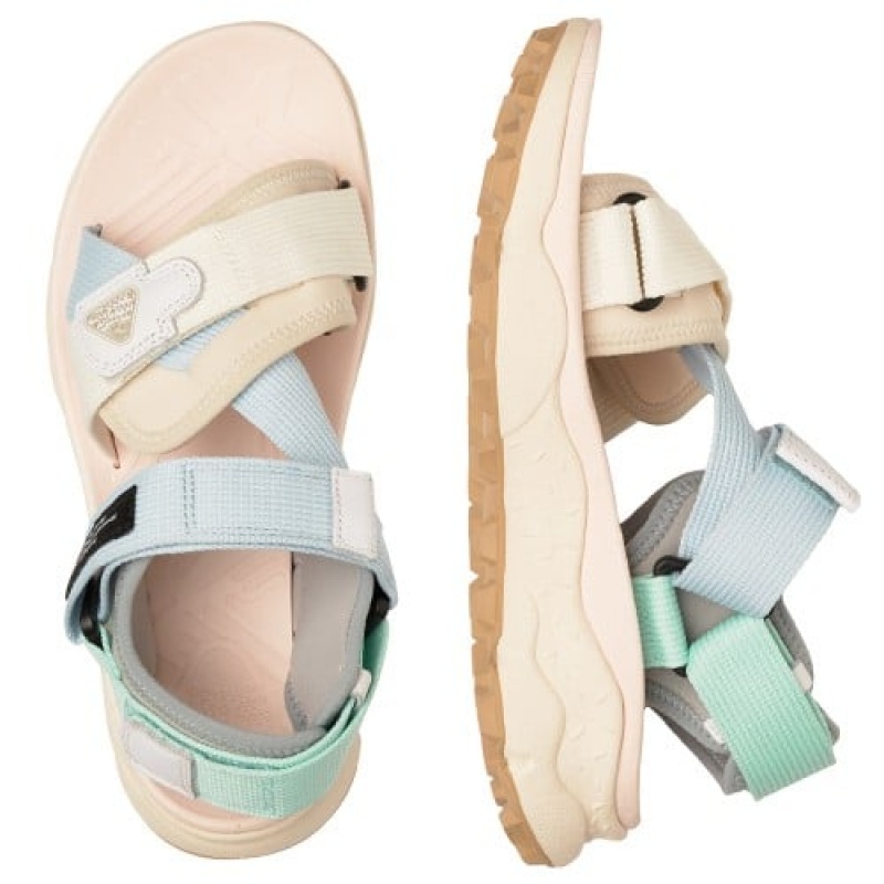 Beige Women's Flower Mountain Nazca 2 Sandals | ISD2910TU