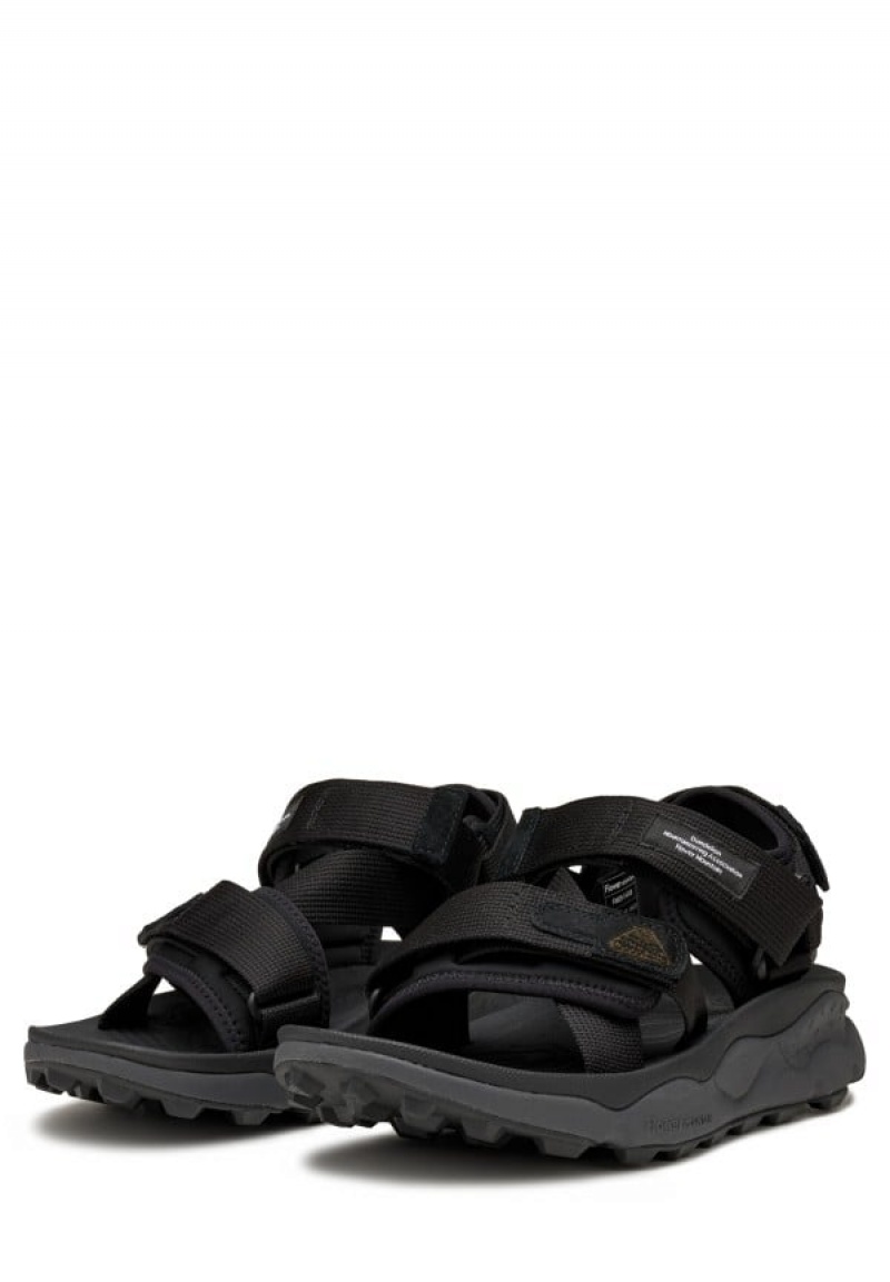 Black Men's Flower Mountain Nazca 2 Sandals | UFY434XU