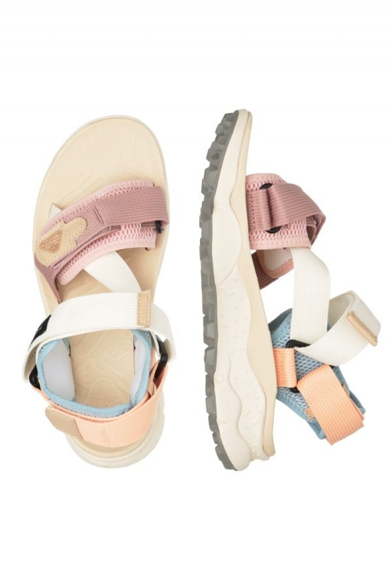 Pink Women's Flower Mountain Nazca 2 Sandals | AST984SK