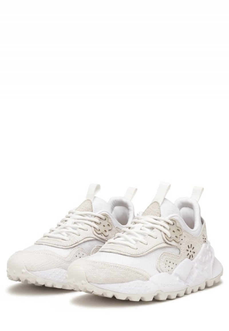 White Women's Flower Mountain Kotetsu Sneakers | ZSE4772SR